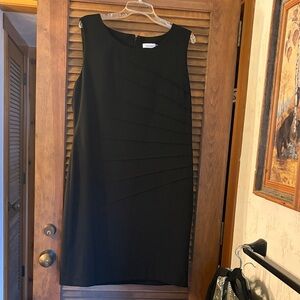 Calvin Klein Black Midi Dress